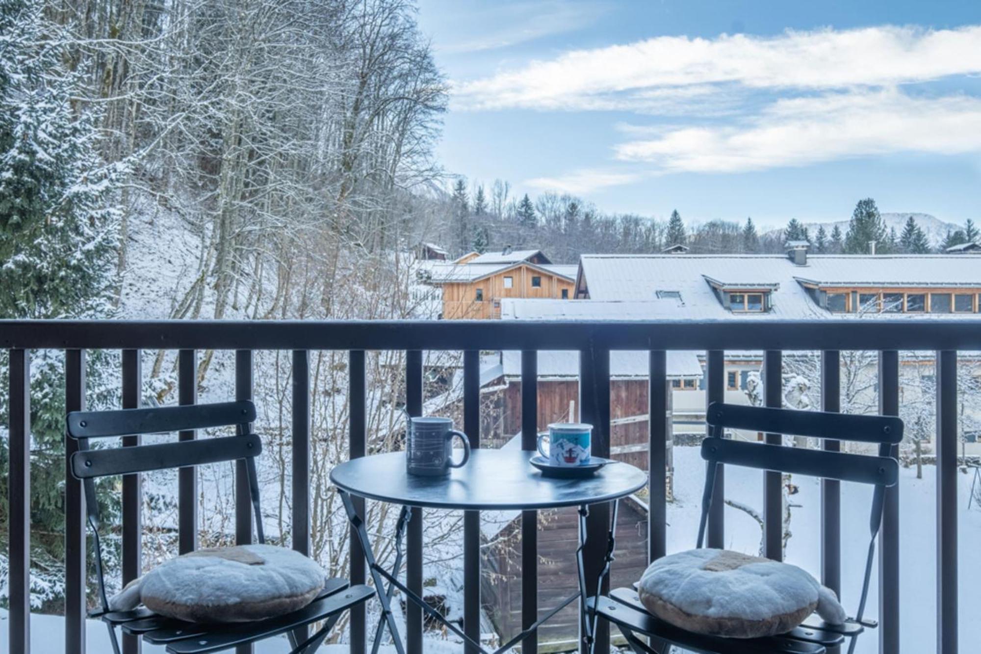 Apt With Nice View Near The Center Of Chamonix Zewnętrze zdjęcie