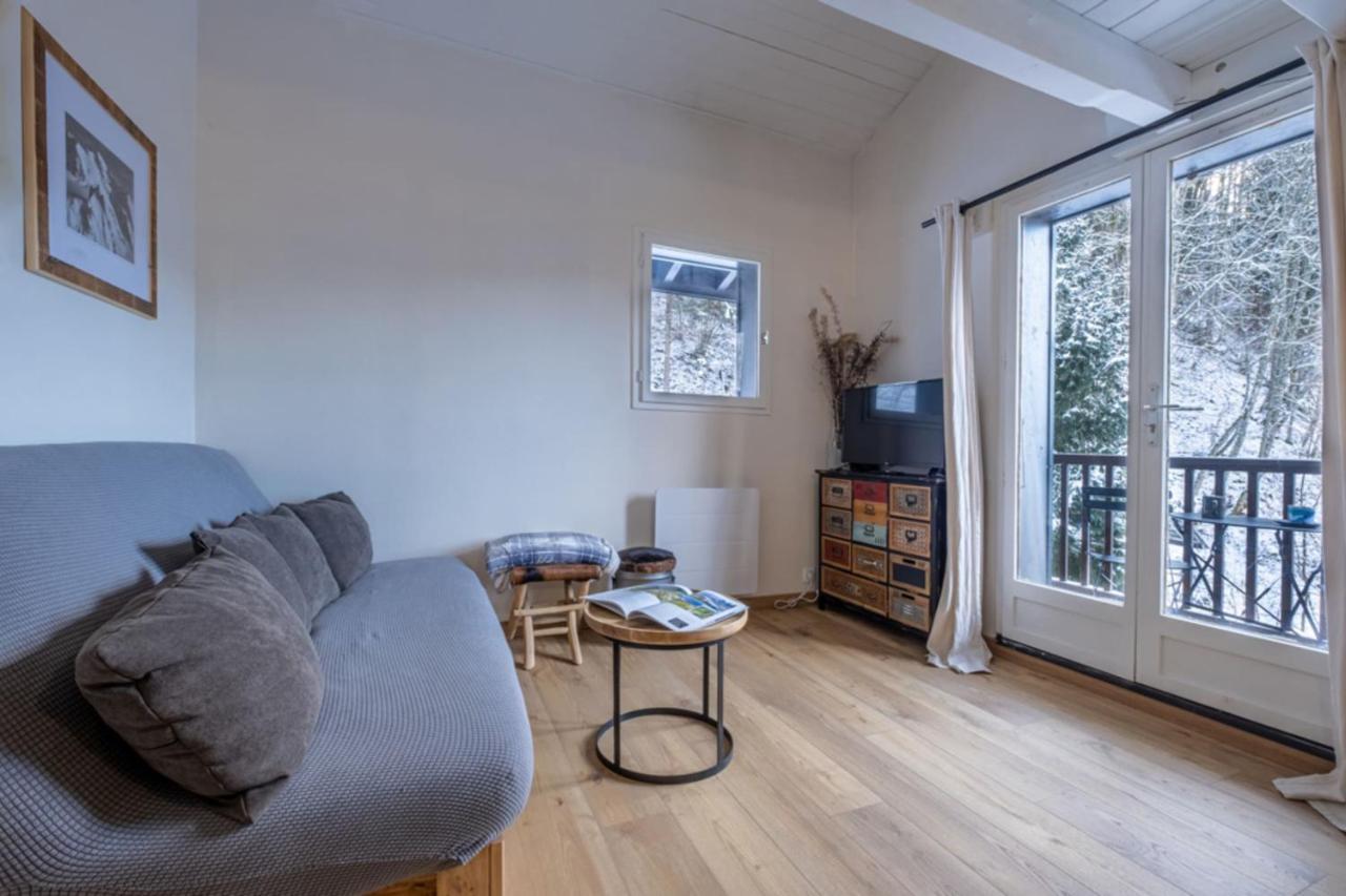 Apt With Nice View Near The Center Of Chamonix Zewnętrze zdjęcie