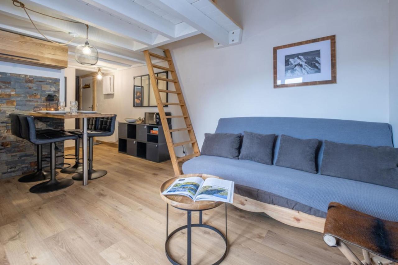 Apt With Nice View Near The Center Of Chamonix Zewnętrze zdjęcie